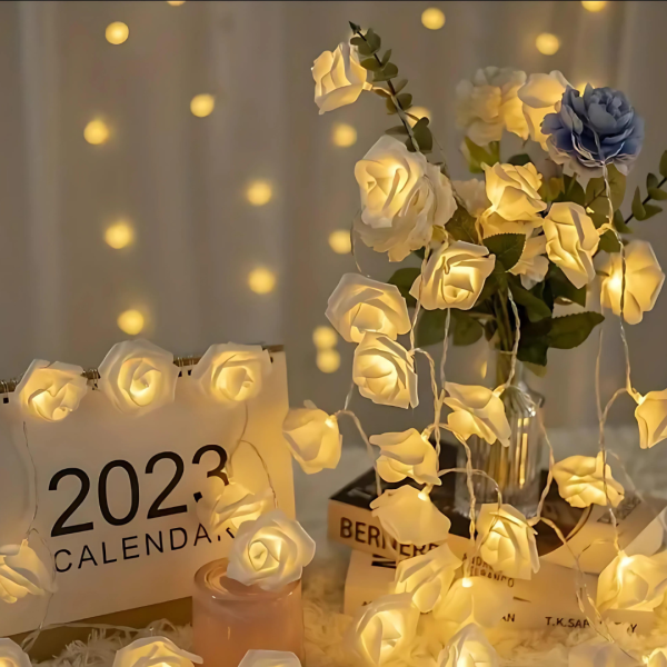 Guía de rosas con luz LED de 6 mtrs - Imagen 3