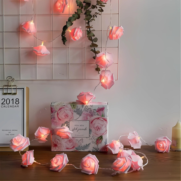 Guía de rosas con luz LED de 6 mtrs - Imagen 4