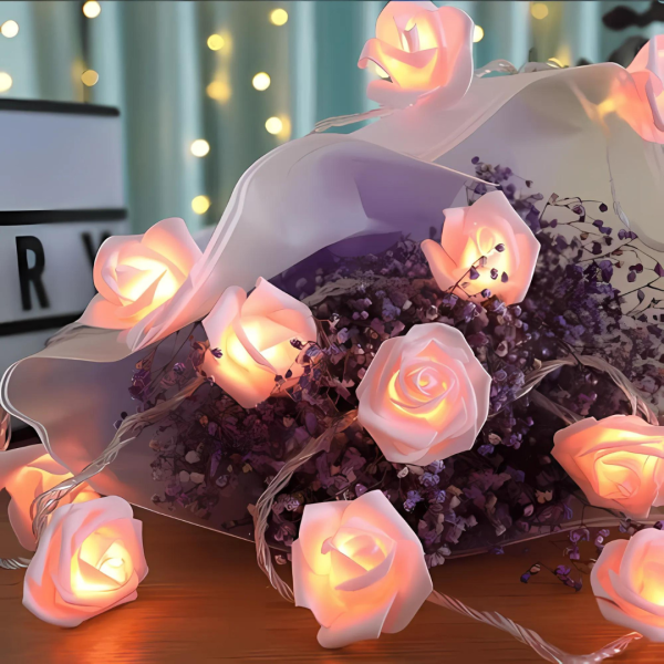 Guía de rosas con luz LED de 6 mtrs - Imagen 5